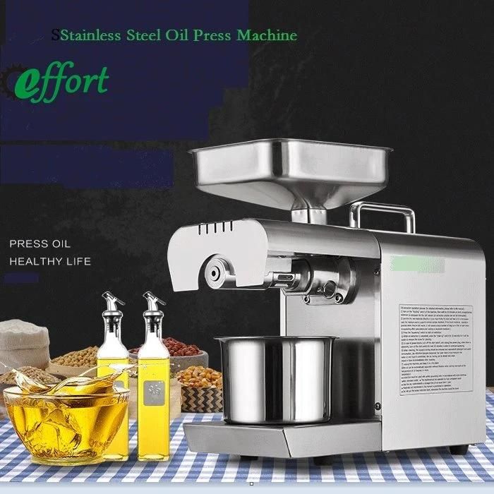 2021 Hot Selling Home Use Cold Oil Seed Press with 3-6 Kg/H