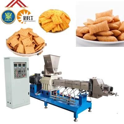 Automatic Fried Crispy Chips Processing Line Sala Chips Making Machine Bugles Crispy Food ...