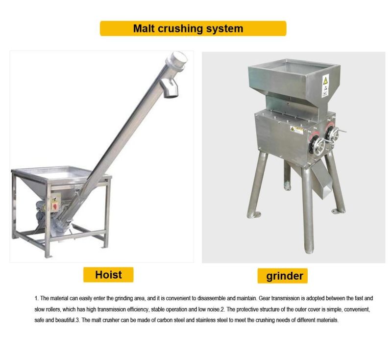 Food Grade Stainless Steel Beer Making Machine with Titanium Plated