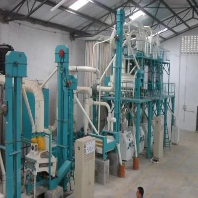 Kenya 30tpd Maize Milling Machines Running