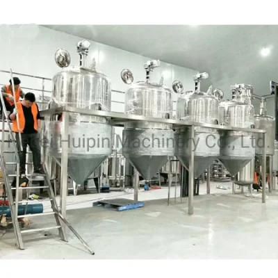 Crude Rice Bran Oil Physical Refining Machine