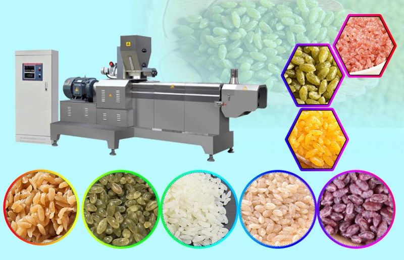 Factory Price Extruded Artificial Rice Making Machine Fortified Rice Nutrition Rice Making Machine for Sale