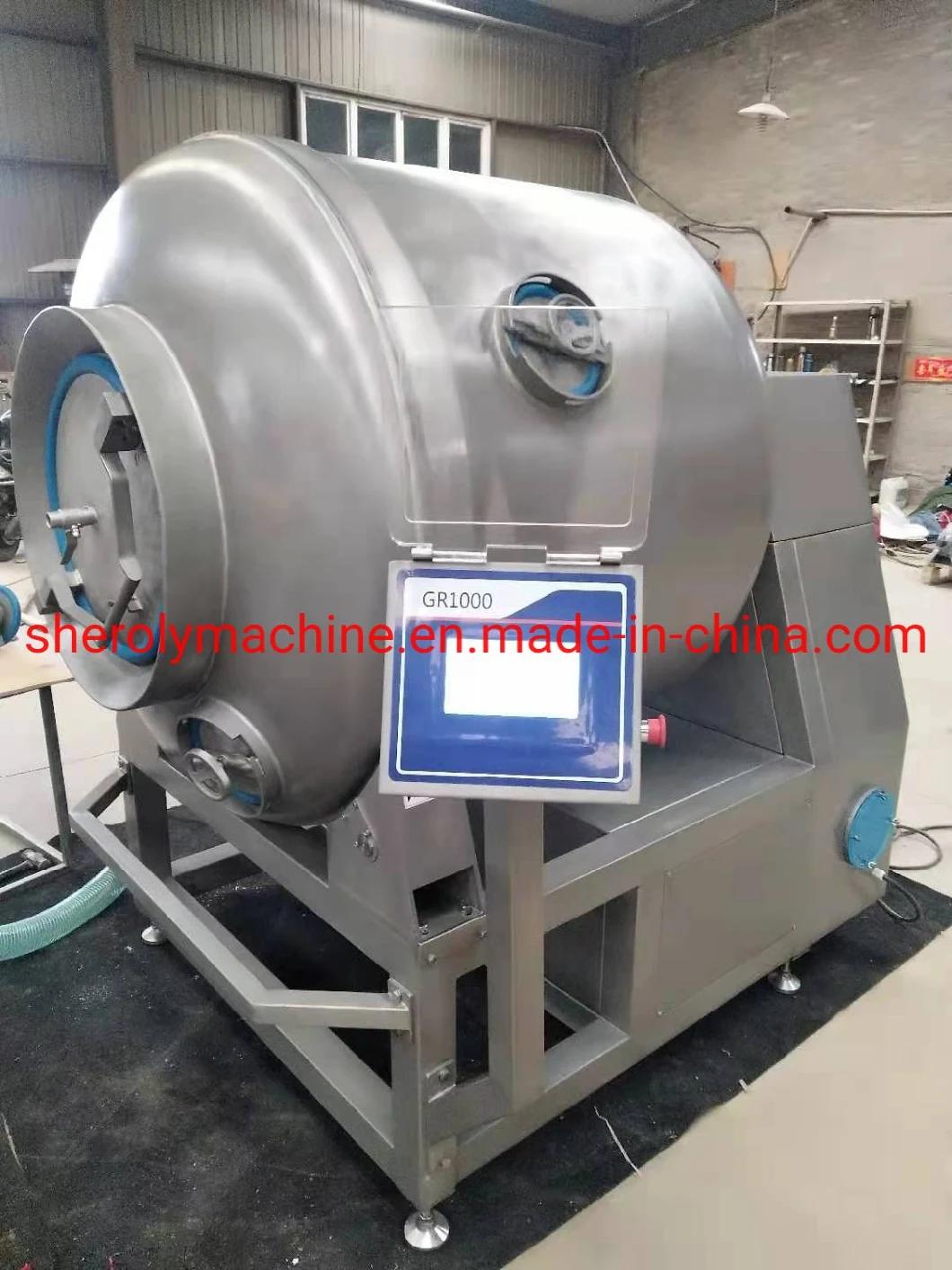 Vacuum Meat Mixing Tank /Duck Meat Kneading Machine/Food Salting Roller Tumbler