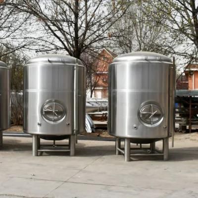 Food Grade Stainless Steel Jacketed Beer Bright Tank Fermenter