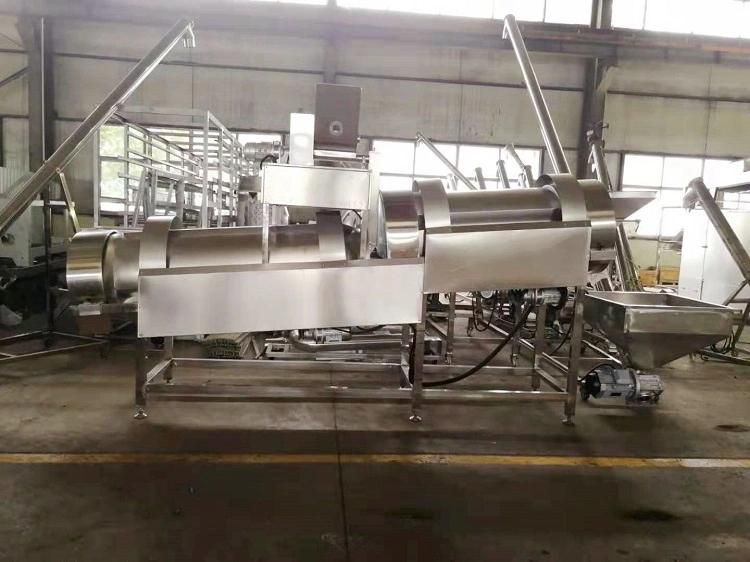 Commercial Automatic Corn Flakes Processing Machine Breakfast Cereals Processing Line