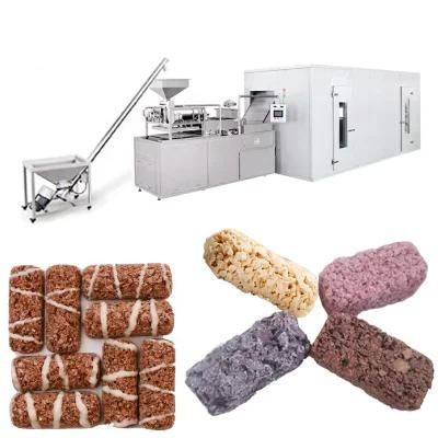 High Efficiency Nut Bar Equipment Nut Oatmeal Processing Line Price