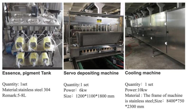 Small Scale Soft Candy Production Machinery