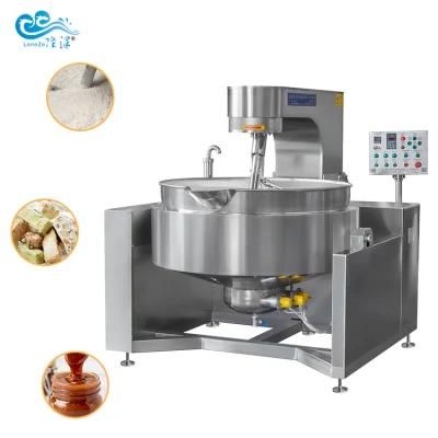 Large Capacity Industrial Automatic Tilting Sugar Syrup Planetary Cooking Mixer Machine