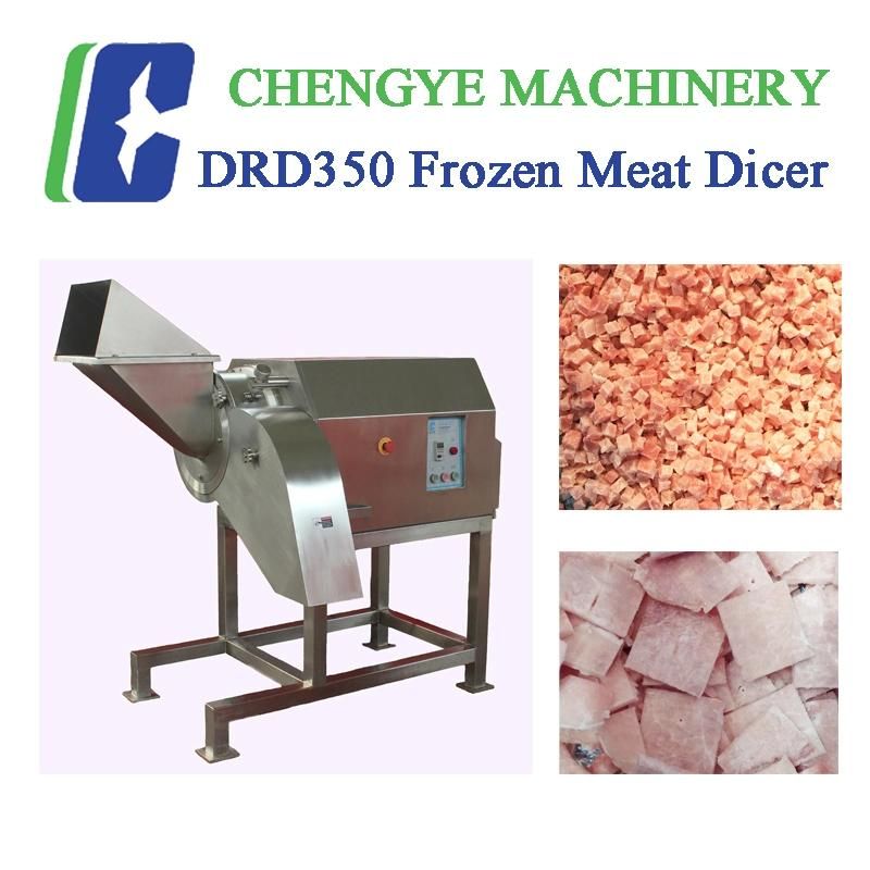Frozen Meat Dicer Machine to Cut Fish and Meat Into Cubes