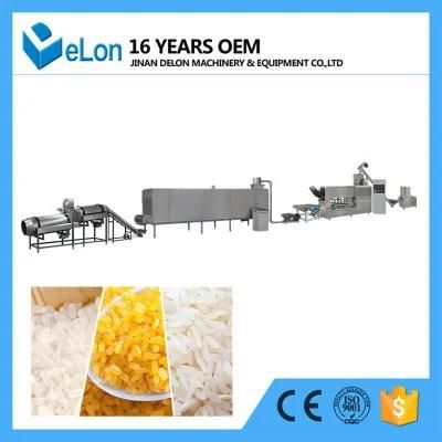 Nutritional Artificial Rice Making Machine Extruder Production Line