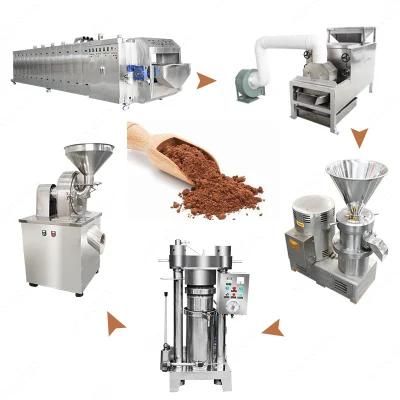 Industrial Electric Cocoa Powder Making Machine Cocoa Powder Grinding Machine
