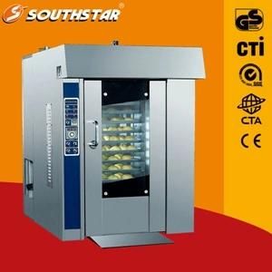 12 Trays Capacity Gas Rotary Oven for Bread Baking