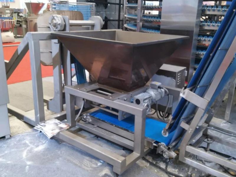 3-in-1 High-Efficiency Productivity Automatic Cutting Conveyor Block Bread Machine