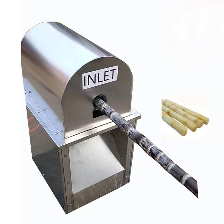 Automatic Sugarcane Skin Peeling Scraper Machine Sugar Cane Peeler Sugarcane Peeling Machine