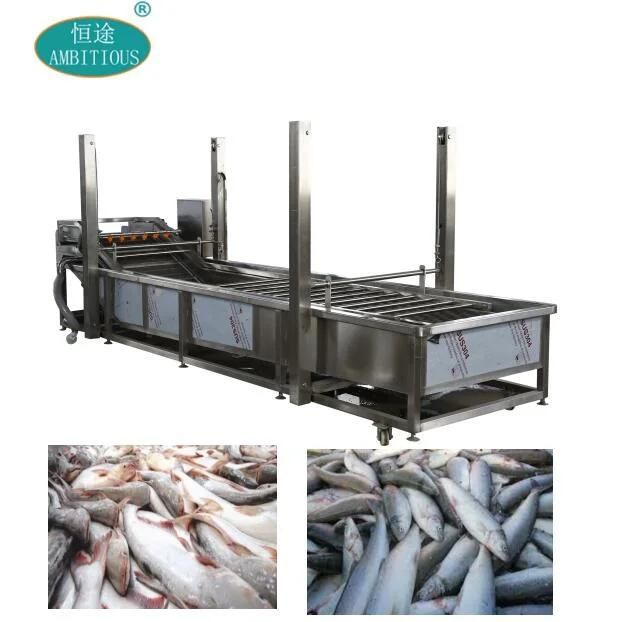 Tuna Fish Mackerel Fish Washing and Cleaning Machine