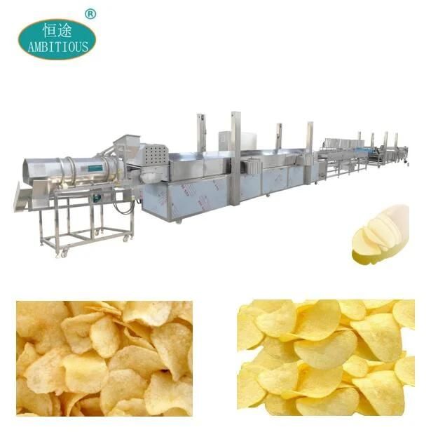 Potato Chips Processing Machine Line Potato Crisp Making Machine