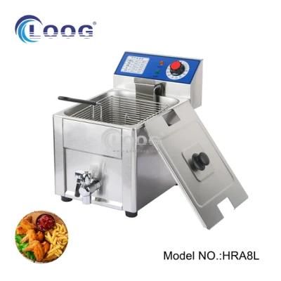 Professional Snack Equipment Factory Countertop Potato Chips Frying Machine Single ...