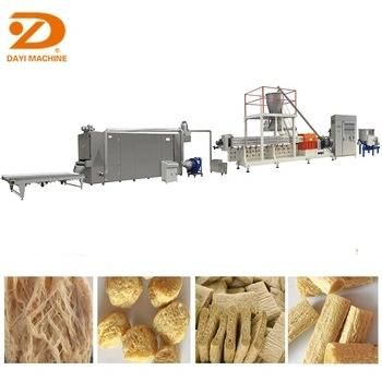Automatic Soya Protein Chunks Making Machines Production Processing Line Soya Bean ...
