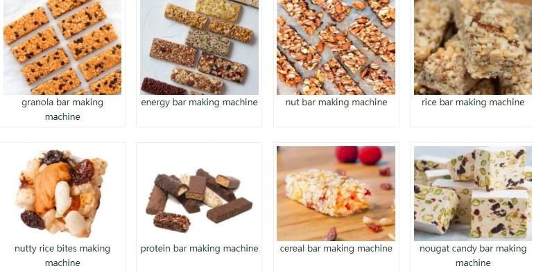 Nutritional Snack Food Cereal Bar Production Line Making Machine