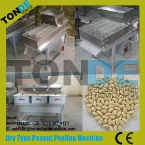 Dry Type Roasted Peanut Red Skin Peeling Machine