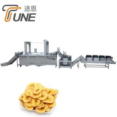 Industrial Automatic Continous Chin Chin Frying Equipment Potato Chips Fryer Nuts Frying ...