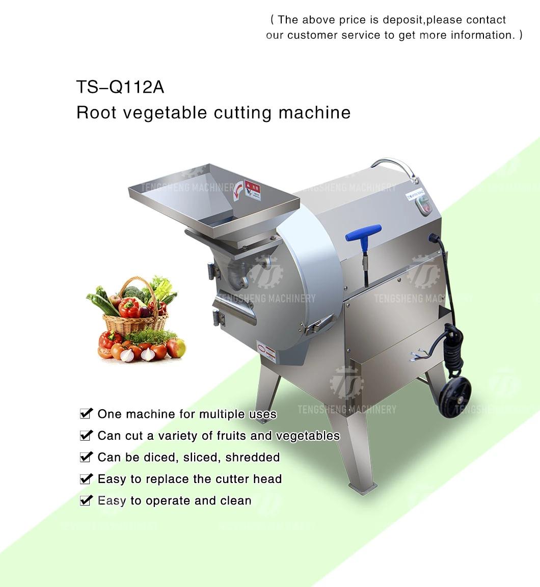 Vegetable Chopper Potato Chips Cutter Carrot Cube Cutting Machine (TS-Q112A)