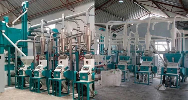 2021 Kenya Running Corn Meal Production Line Plant