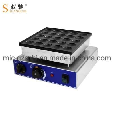 Commercial Using Stainless Steel 25 Holes Pancake Waffle Machine Maker