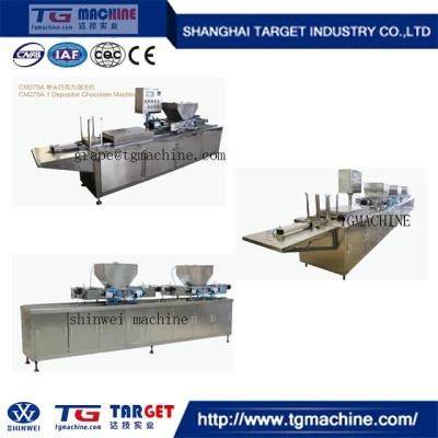 Three Models Semi-Automatic Chocolate Candy Moulding Line