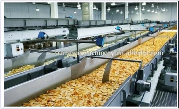 Snack Food Chips Process Machine Chips Frying Machine