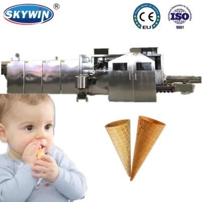 Ice Cream Wafer Sugar Cone Making Machine Production Line