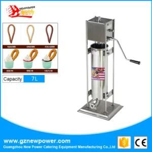 Hot Sale Electric Manual Churros Machine with Stainless Steel