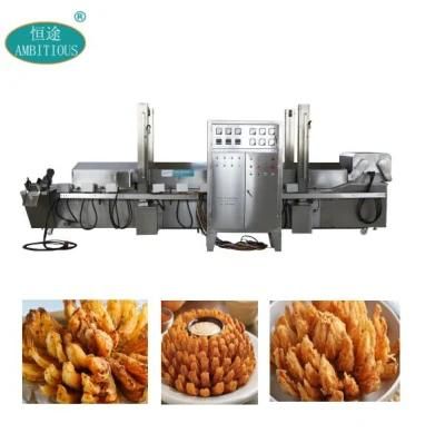 Bloom Onion Continuous Frying Machine