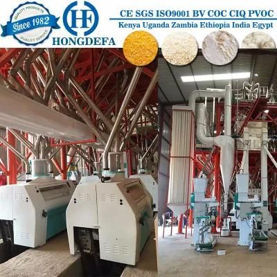 200t/D Corn Mill Maize Flour Milling Machine with Installation Commissioning