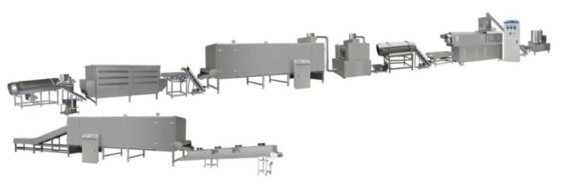 Puffed Corn Flakes Breakfast Cereal Manufacturing Processing Machine Plant