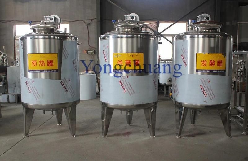 Milk Pasteurizer with Water Refrigeration and Compressor Refrigeration