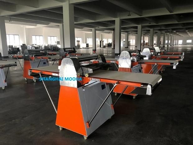 Commercial Arabic Bread Making Equipment Automatic Dough Sheeter Pizza Dough Pressing Machine Pastry Snacks Making Machine Dough Croissant Sheeter