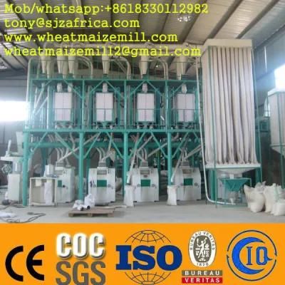 Kenya Zambia Running Medium Maize Corn Flour Milling Mill Plant