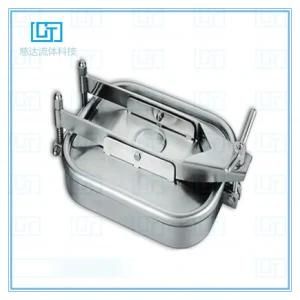 Food Grade Stainless Steel Sanitary Square Manhole Cover (without pressure)