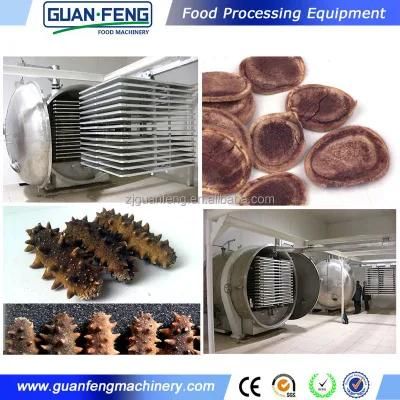 500kg Okra Vacuum Freeze Dryer for Chinese Herbs Processing Line
