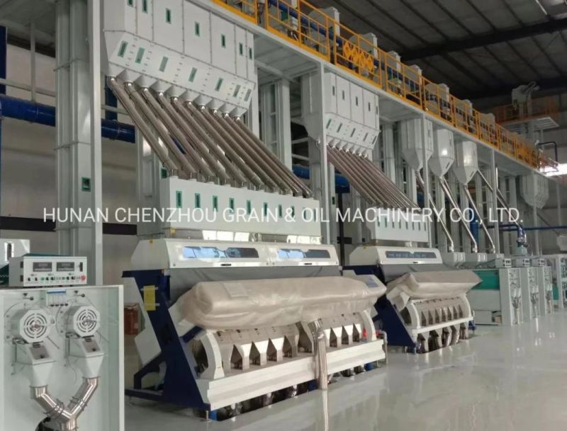 Clj Efficient 50-300 Tons Per Hour Complete Rice Milling Machine Turnkey Auto Rice Mill Plant