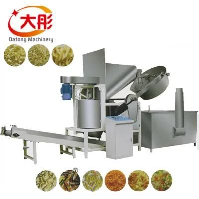 Single Screw Extruder Frying Food Machine