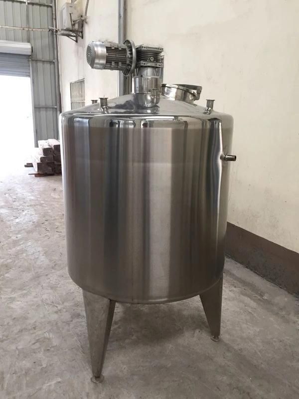 Insulation Double Wall Heating Mixing Blending Heating Fermentation Tank