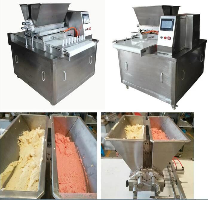 Mixing Color Cookies Biscuit Forming Machine Depositor