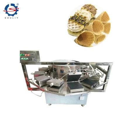Industrial Ice Cream Cone Maker Machine Egg Roll Wafer Making Machine