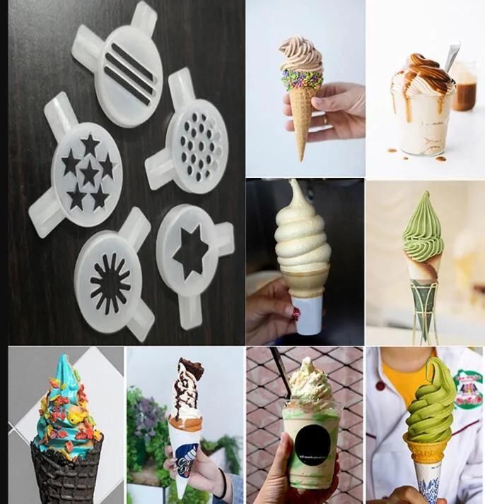 Best Selling Products Commercial Ice Cream Cone Maker Long Age Fruit Ice Cream Machine