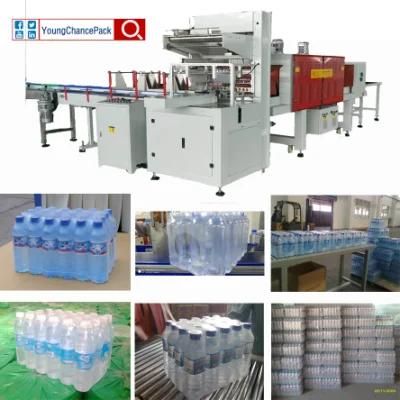 Complete Mineral Drinking Water Processing Shrink Wrap Packing Line Machine