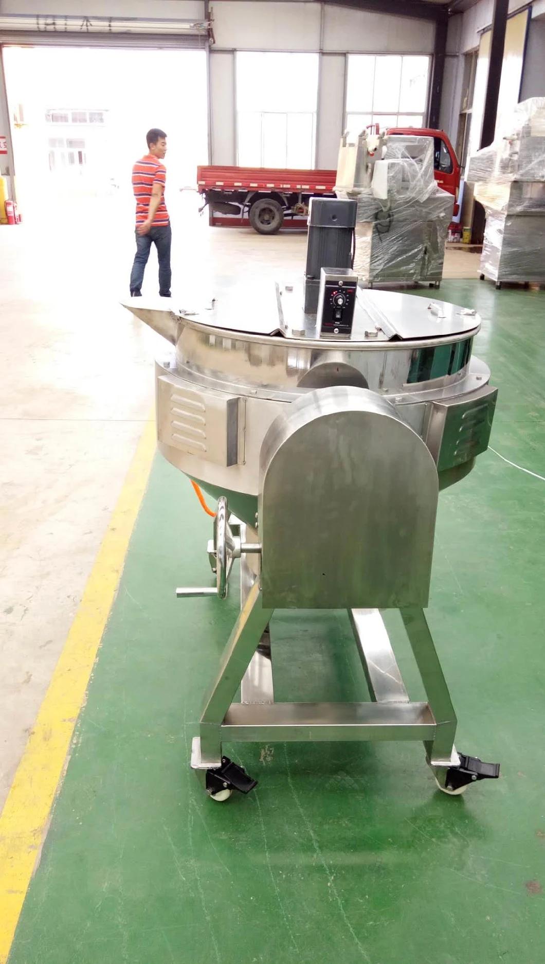 100L Steam Jacketed Cooking Kettle Double Jacketed Kettle with Agitator