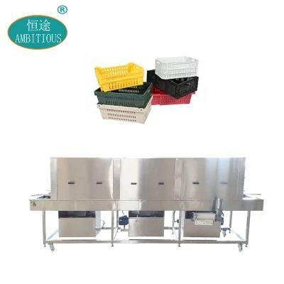 Industrial Cleaning Machinery Pass-Through Trays Washing Machine Crates