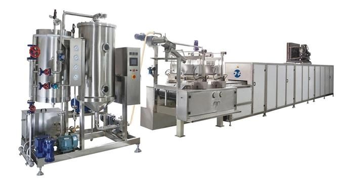 Jelly Production Line Jelly Depositing Fruit Candy Making Machine